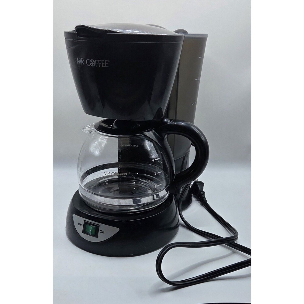 Mr. Coffee Switch 4-Cup Drip Coffee Maker Model #SP3 Cleaned & Tested
